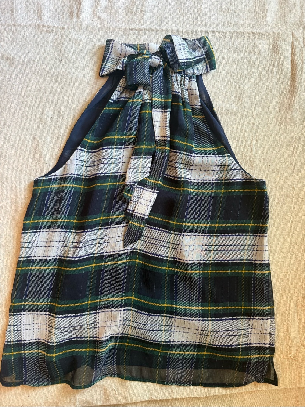 J. Crew Plaid Halter Top - Picture 5 of 5